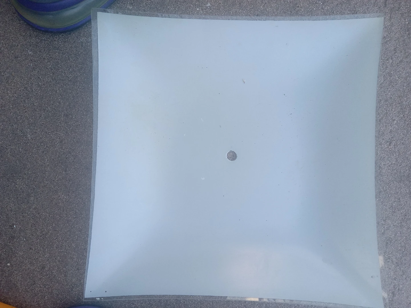 Square Frosted Glass Light Fixture Shade