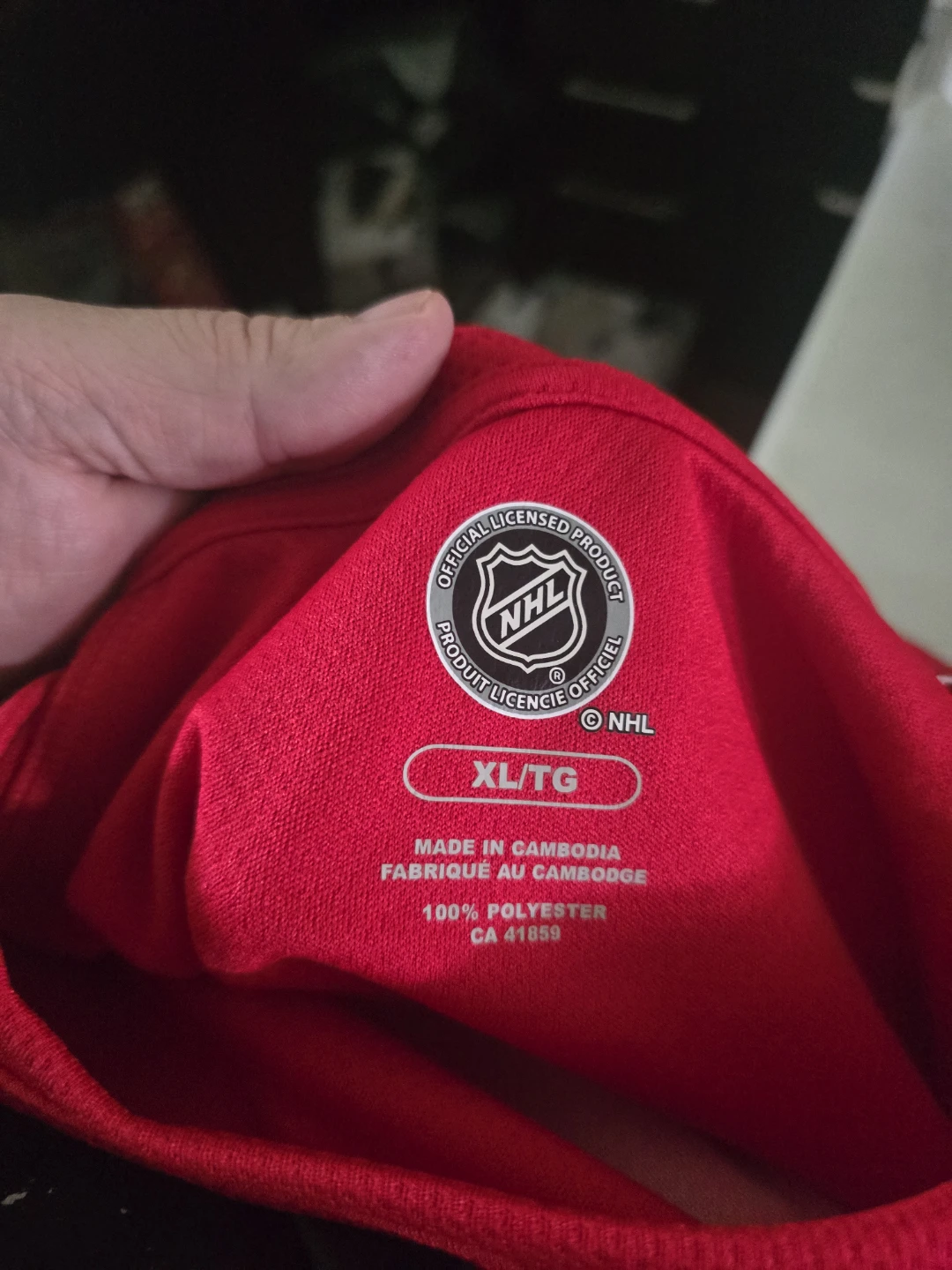 Detroit Red Wings NHL Jersey XL/TG - photo 4