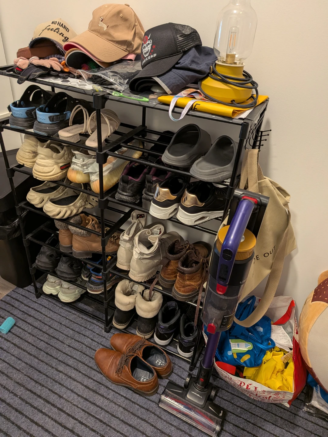 7 Tier Shoe Rack Organizer