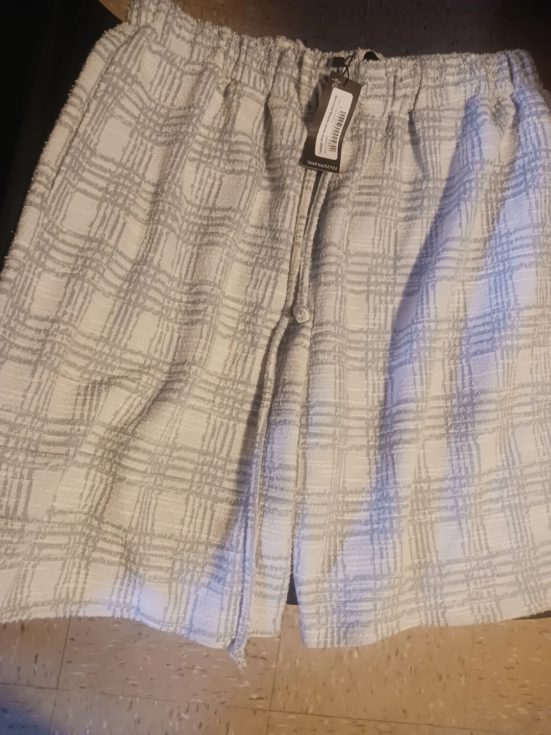 ⚽️ New BoohooMAN Oversized boucle Jersey Shorts