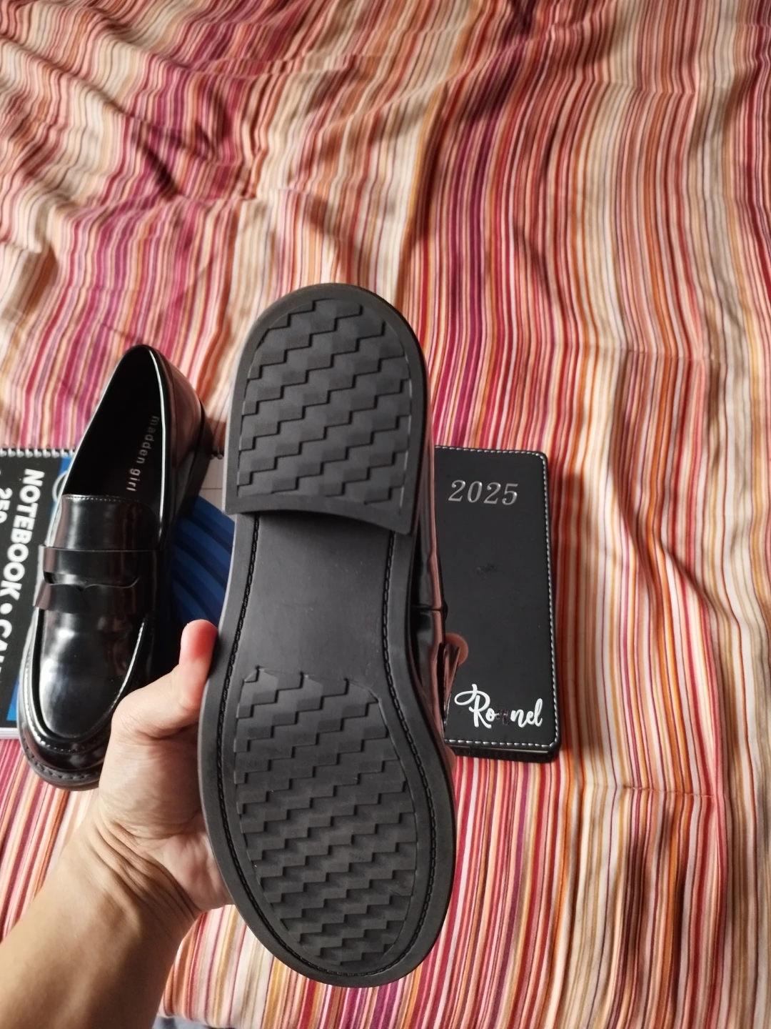 Madden Girl Black Loafers size 9 - photo 5