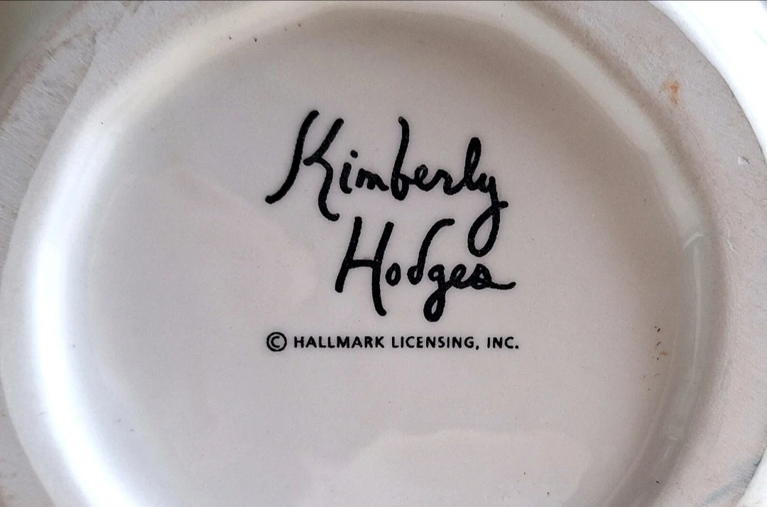 Kimberly Hodges Hallmark "Flowering" Ceramic Vase ⚽ - photo 3