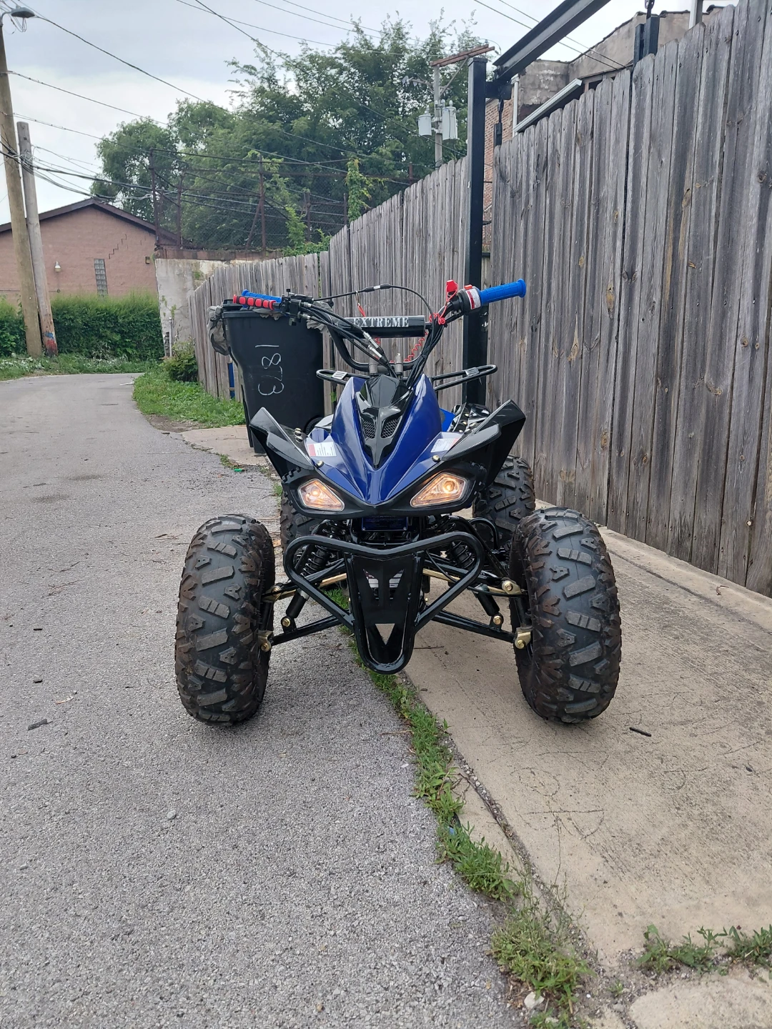 Blue EXTREME Kids ATV Quad - photo 3
