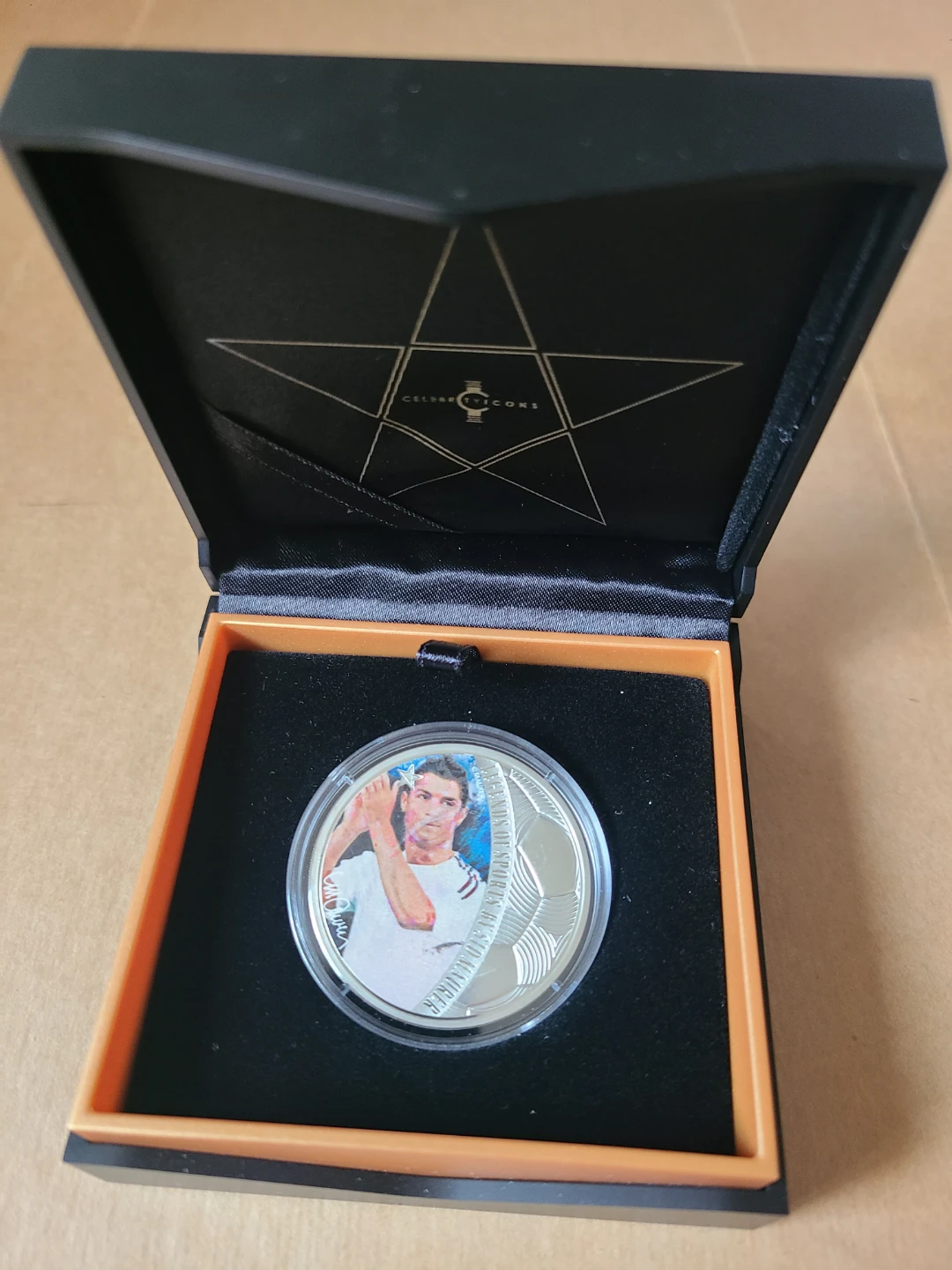 Cristiano Ronaldo - 1 oz Fine Silver Coin