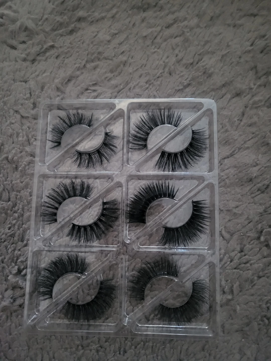 Set of 6 False Eyelashes