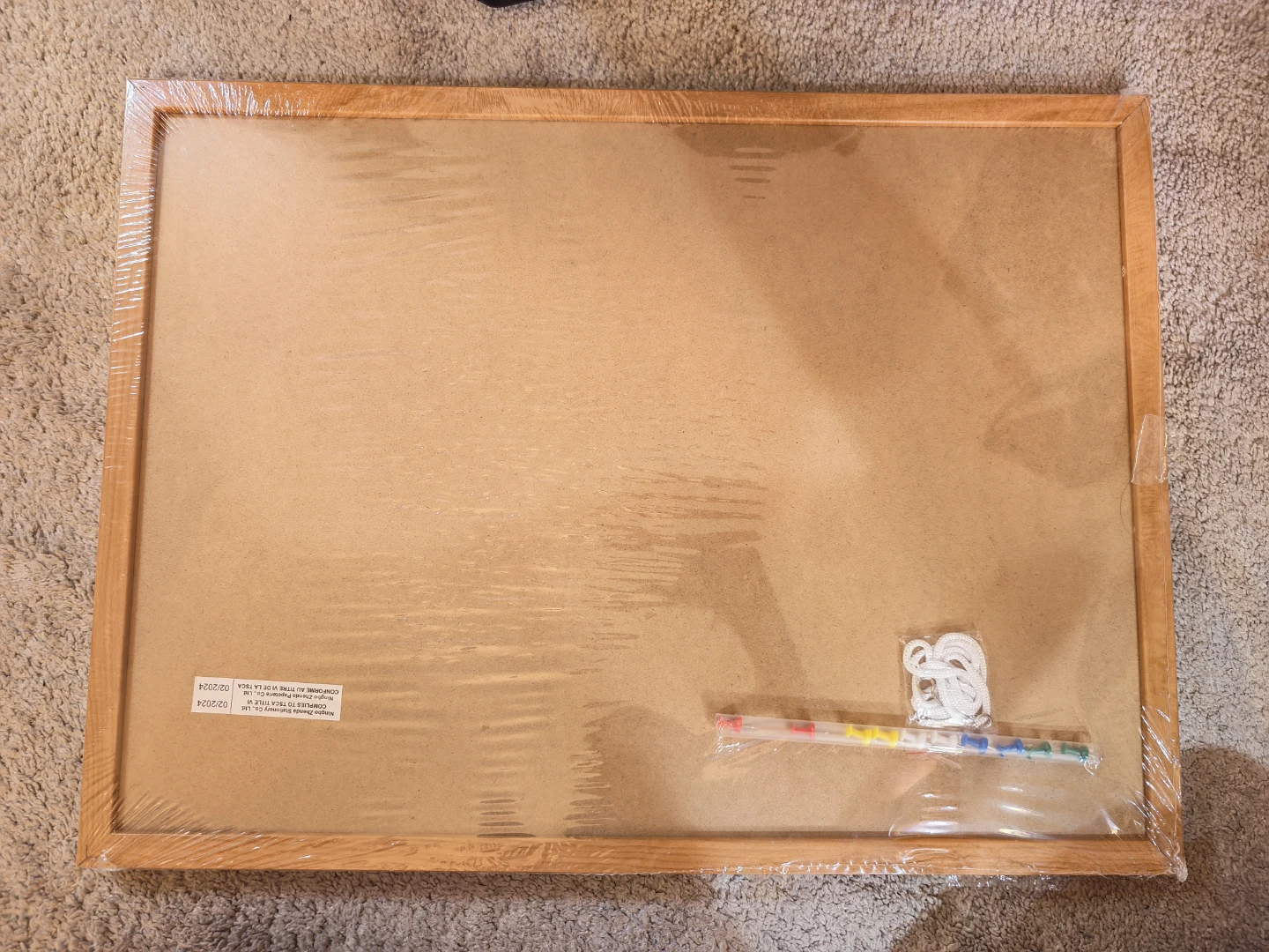 Cork Board with Wood Frame - photo 2