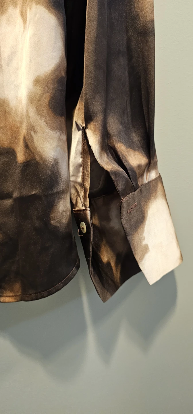 HAVER. London Tie-Dye Print Blouse M - photo 3