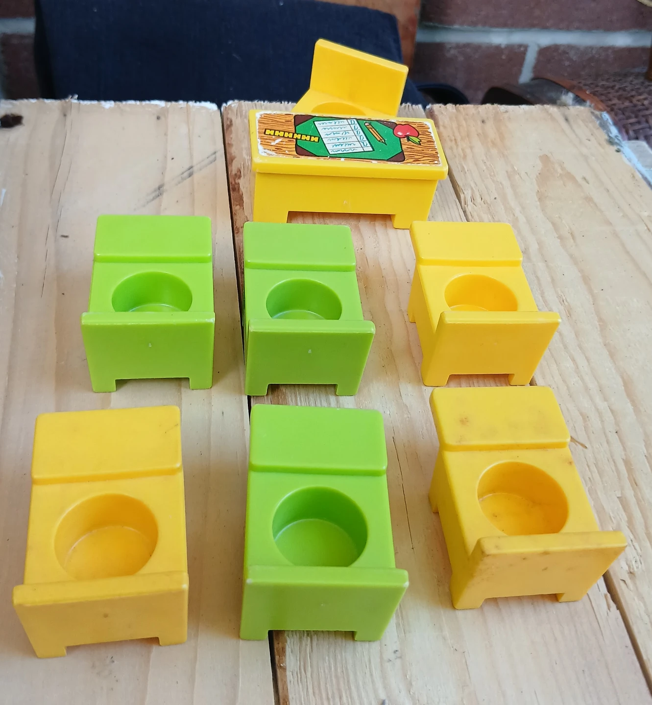 Vintage Fisher-Price Little People Playset Pieces - photo 3