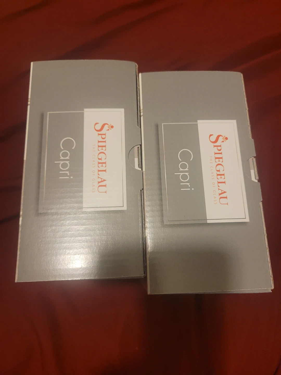 $40/2 boxes or $25/box.Spiegelau Capri wine glasses - photo 4