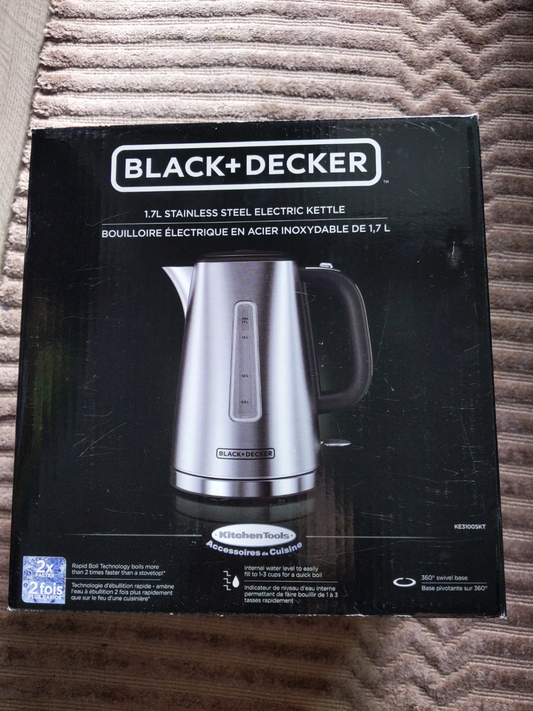 NEW 1/2 priced 1.7L kettle