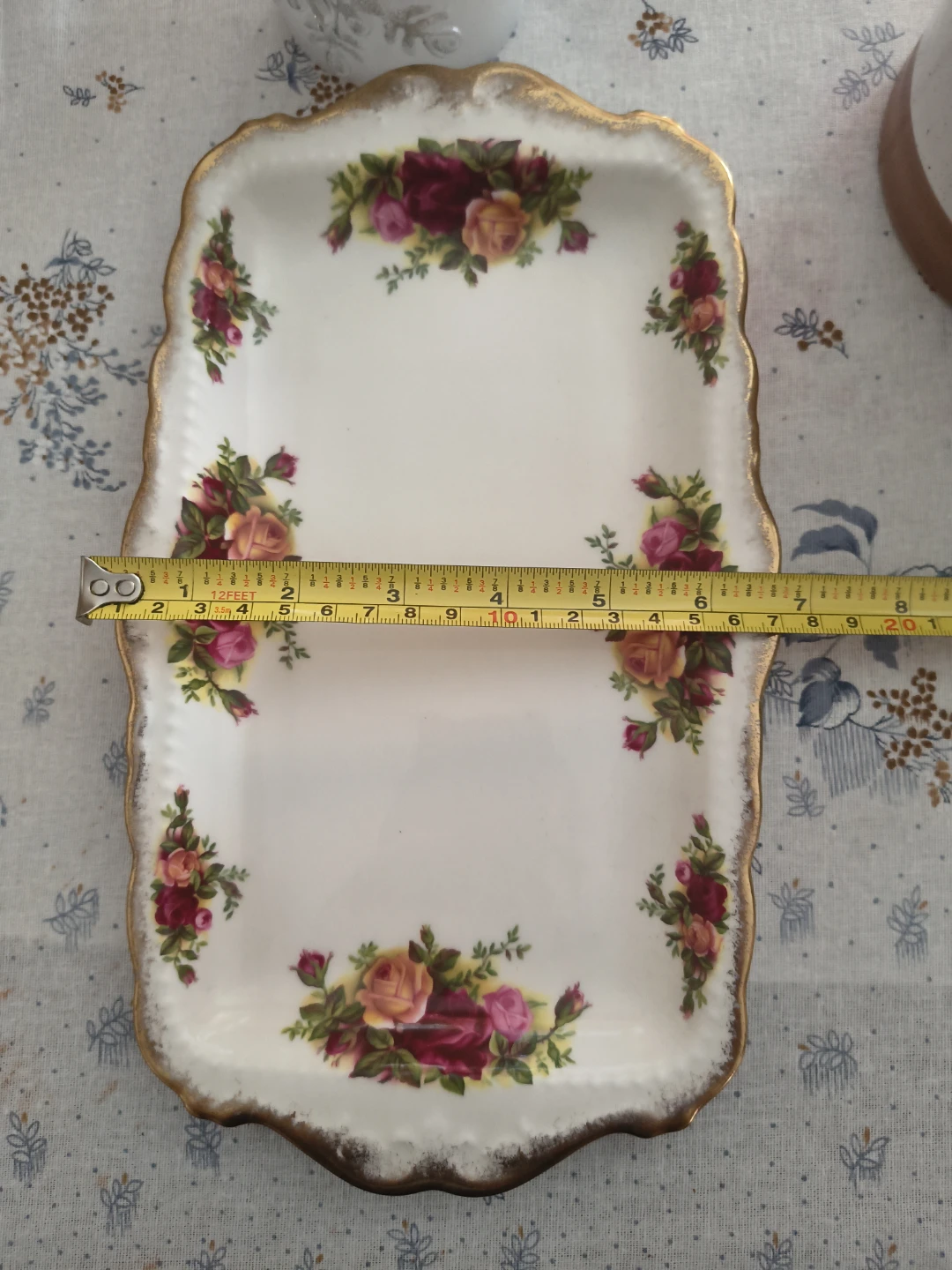 Royal Albert Old Country Roses Rectangular Tray - photo 4
