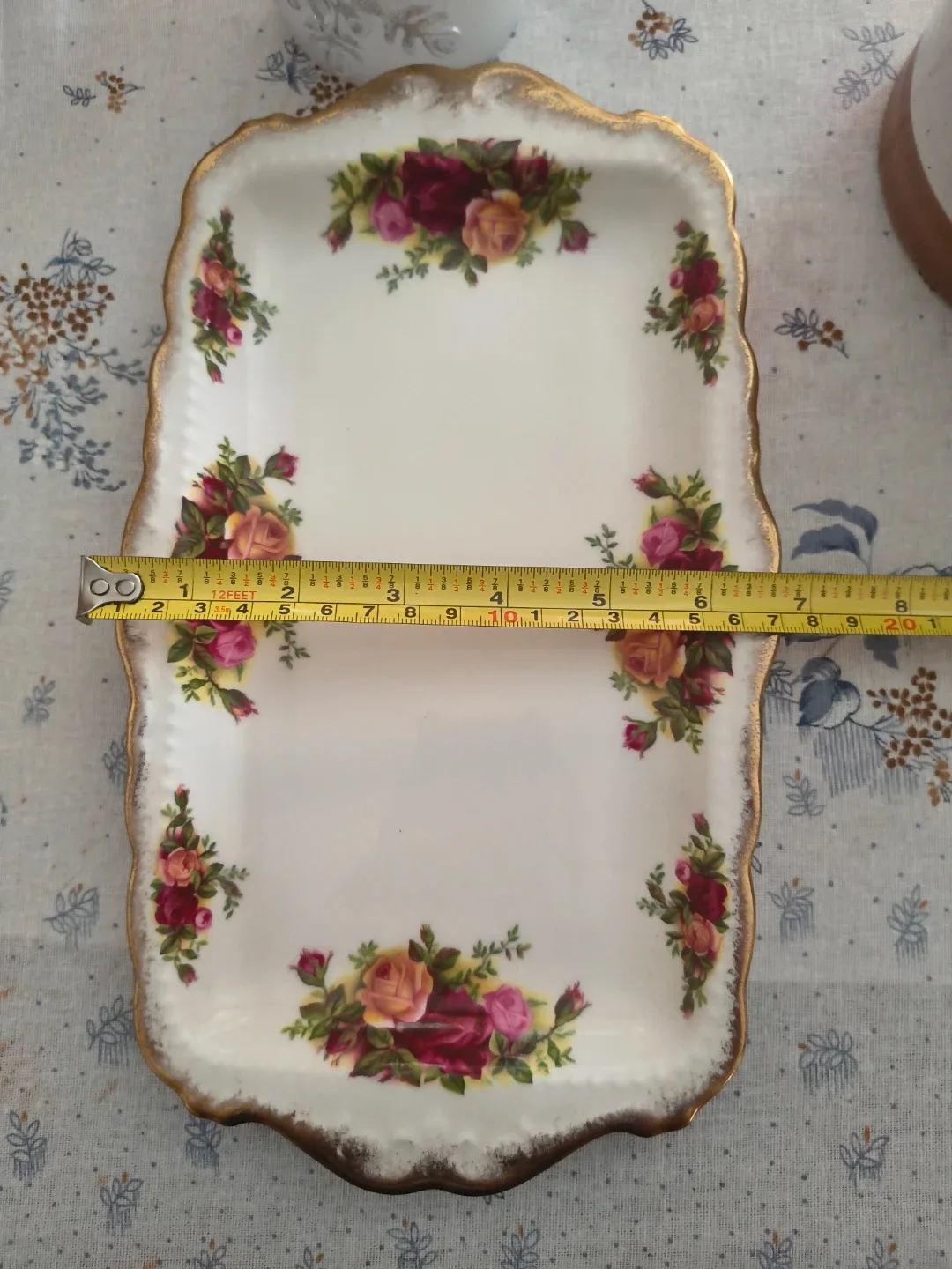 Royal Albert Old Country Roses Rectangular Tray - photo 4