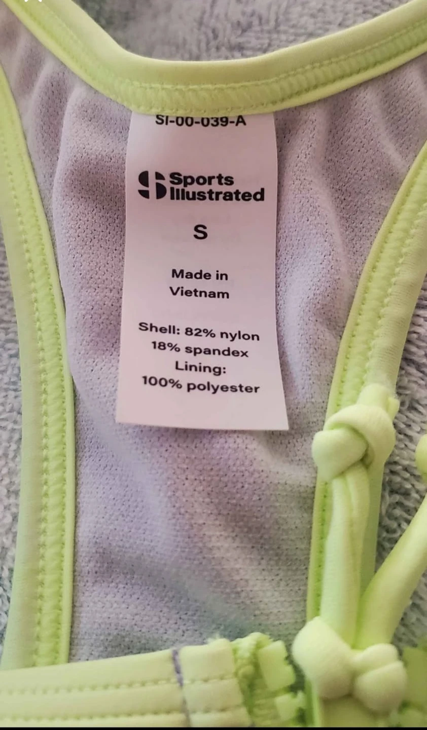 Sports Illustrated Women's Swim Racerback Tank Bra - photo 3