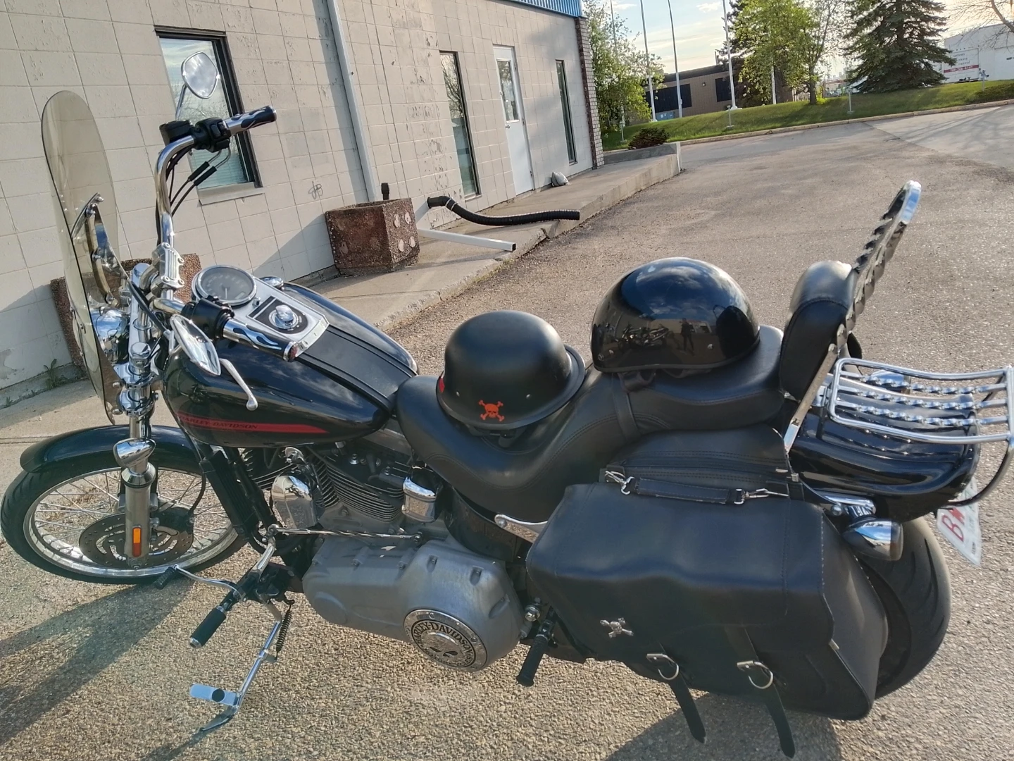 Harley-Davidson Motorcycle with Saddlebags