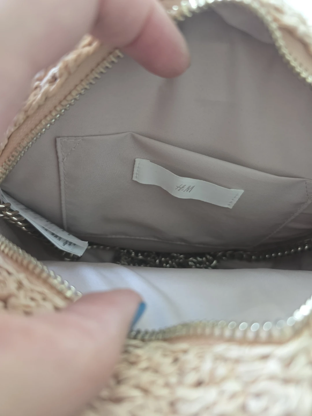 H&M Straw Round Bag - photo 3