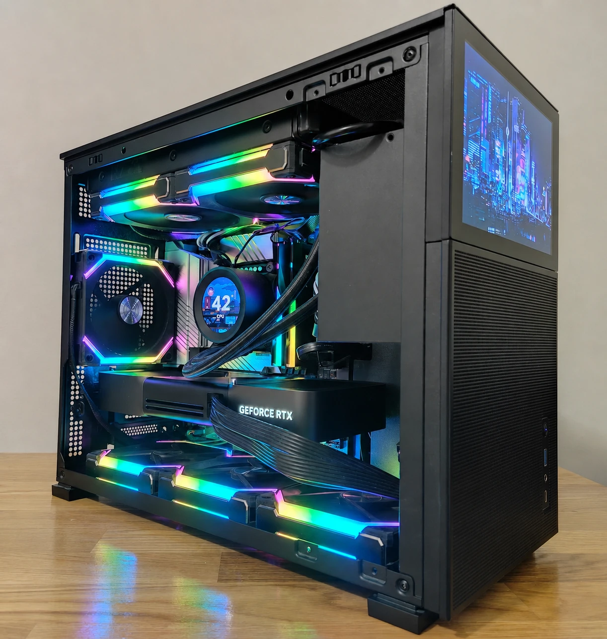 Gaming PC Computer with I9-14900KF CPU + 64GB DDR5 (No GPU)