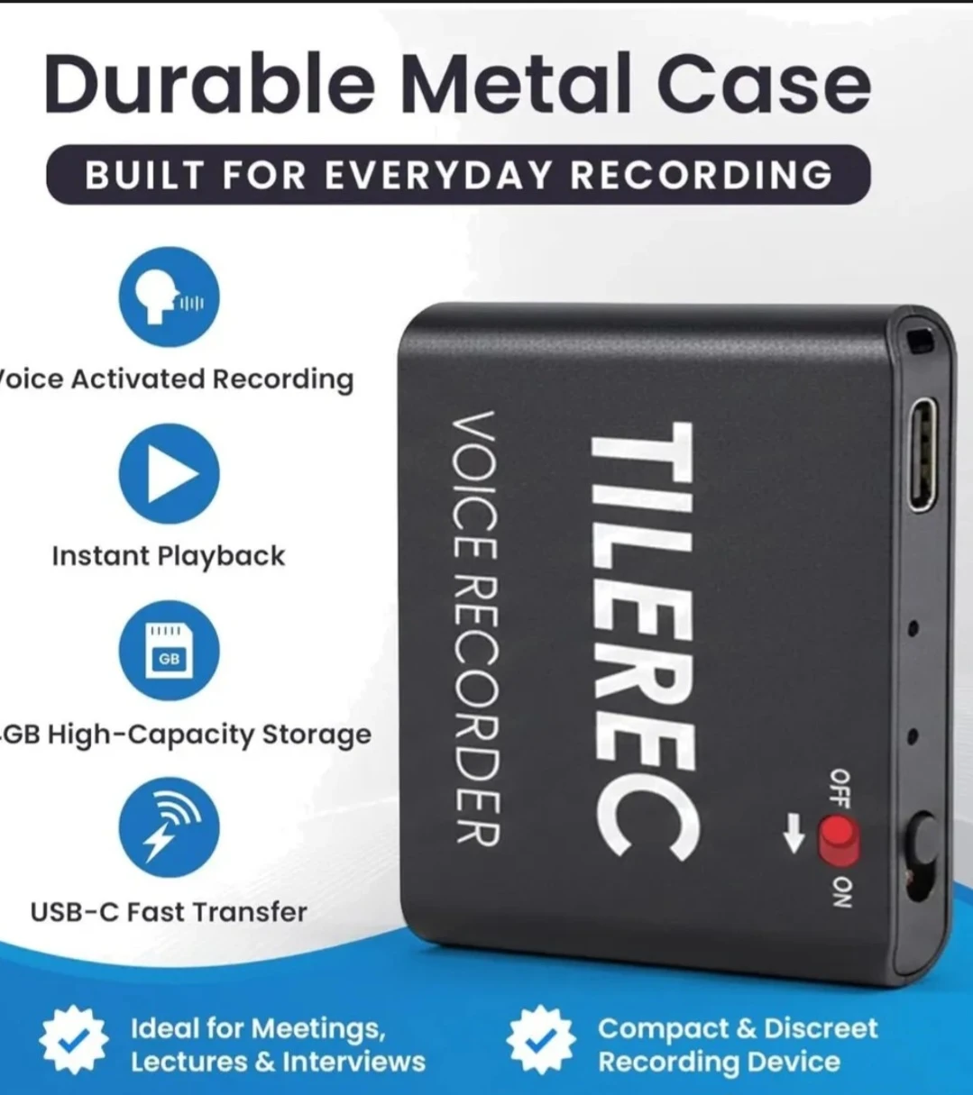TILEREC 2.0 Voice Recorder - 64GB
