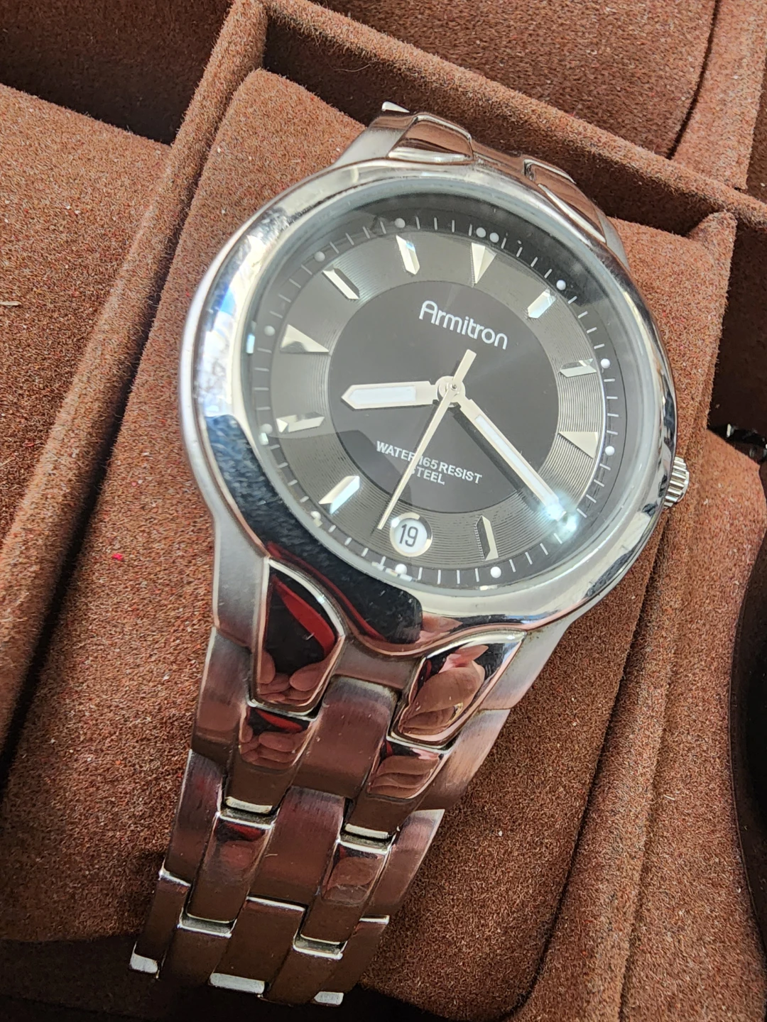 ⚽ Armitron Unisex Watch - Silver Tone - photo 3