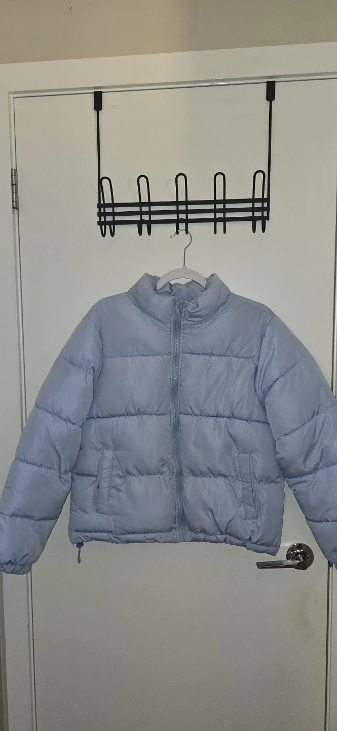 H&M Light Blue Puffer Jacket