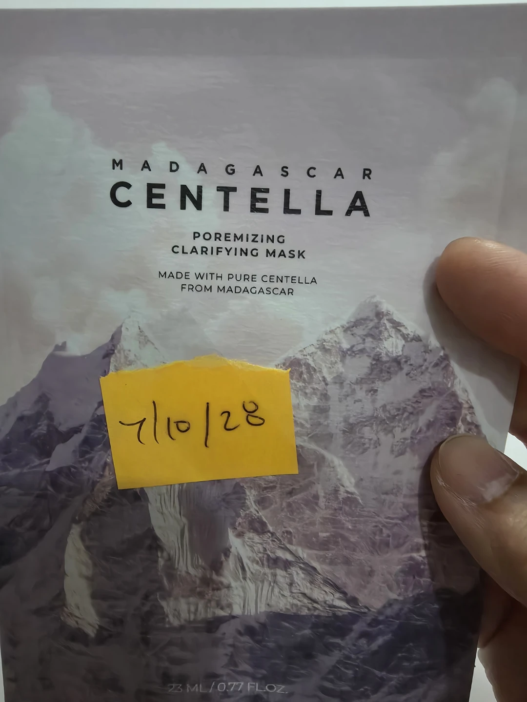 SKIN1004 Madagascar Centella Poremizing Clarifying Mask 1ct ⚽️