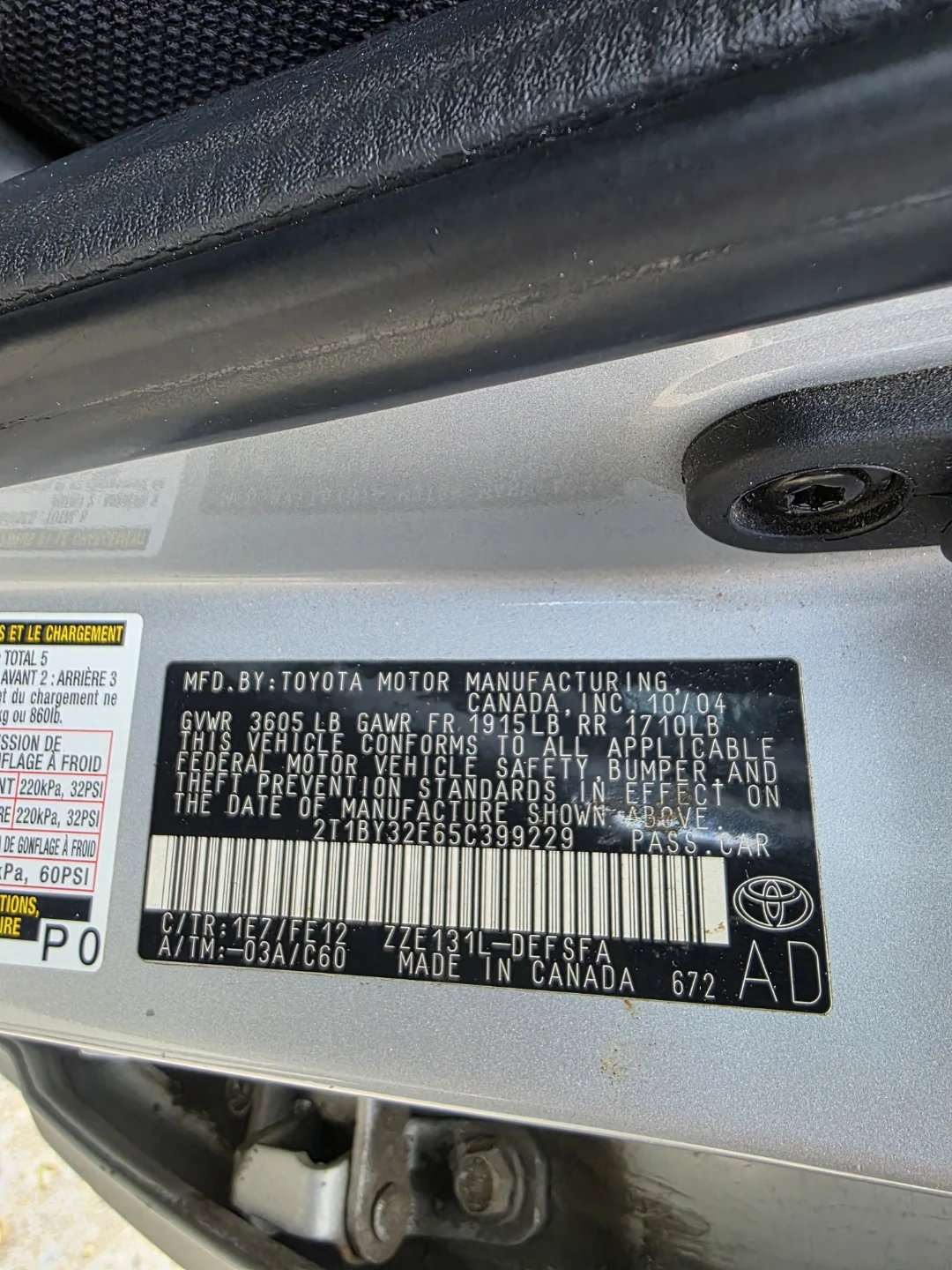 2005 Toyota Corolla XRS Sedan - photo 5