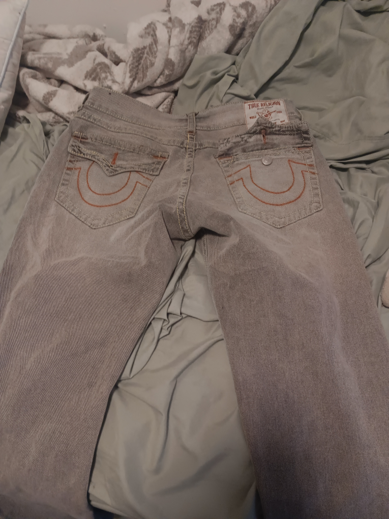 True Religion Jeans Grey Size 33