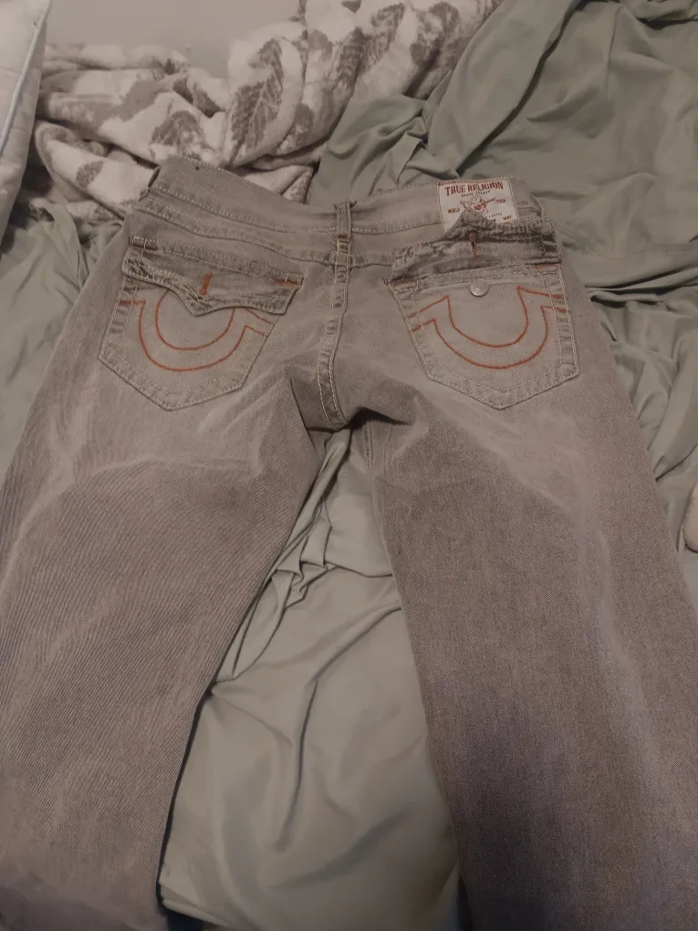True Religion Jeans Grey Size 33