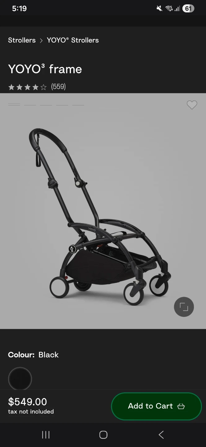 Stokke YOYO Stroller Frame - photo 3