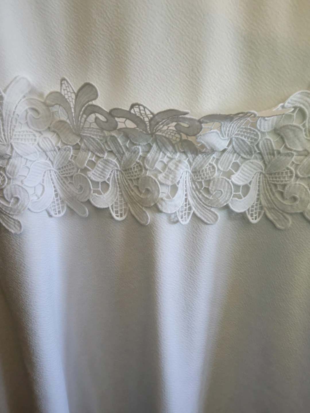 White Black Sheep Dress with Lace Detail - photo 3