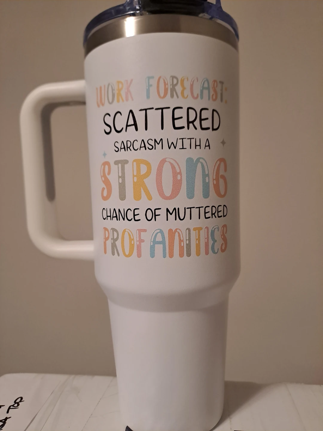 Travel Mug Work Sarcasm BrandNew