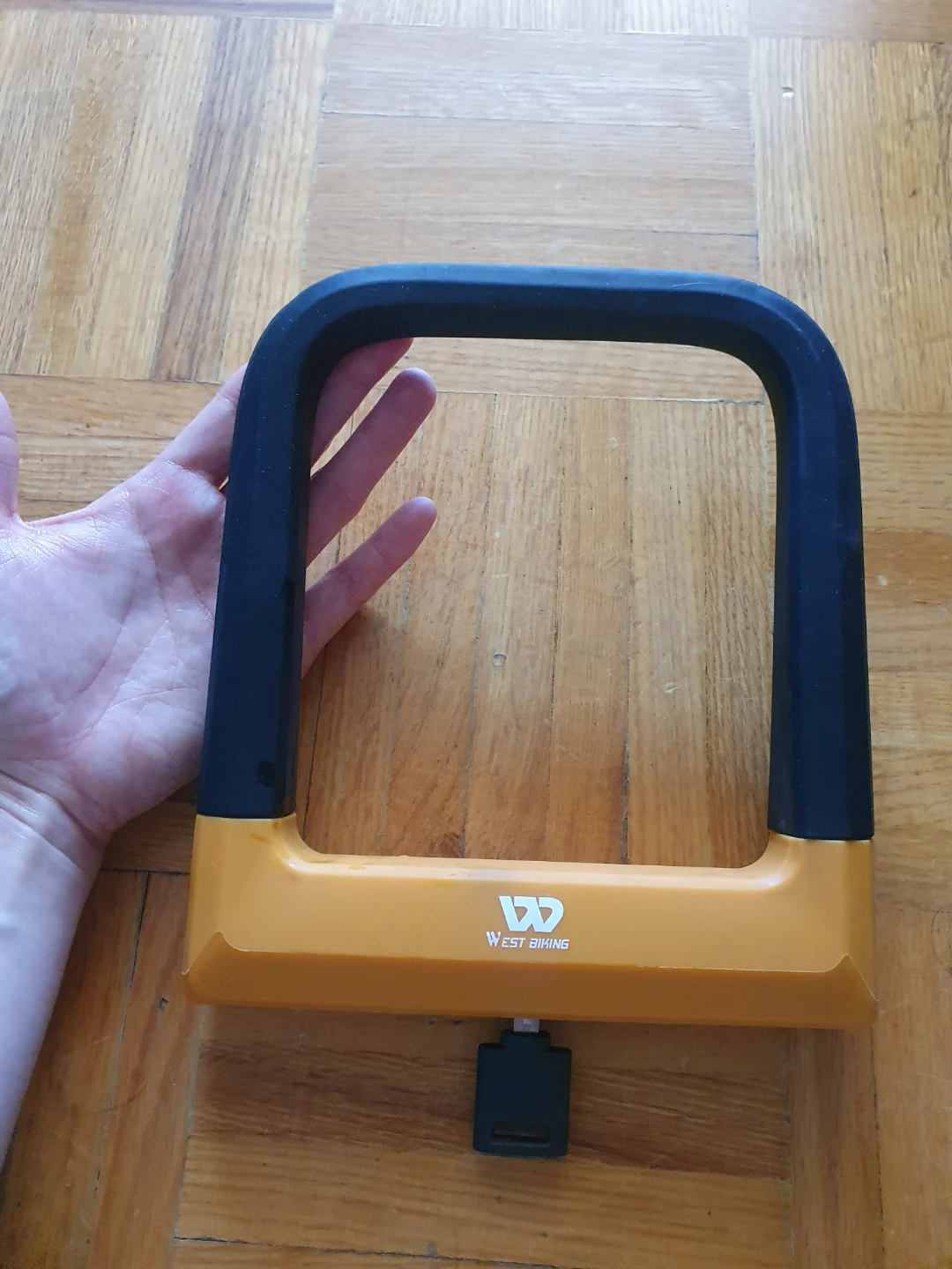 Thick bike lock