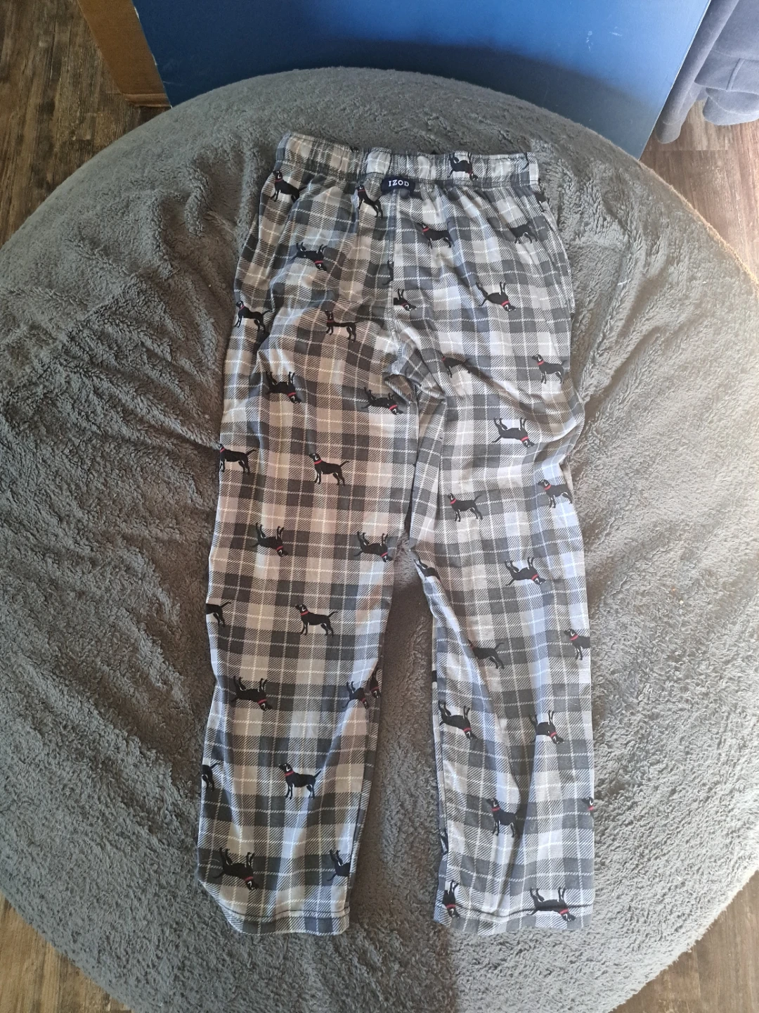 IZOD Plaid Dog Pajama Pants - photo 2