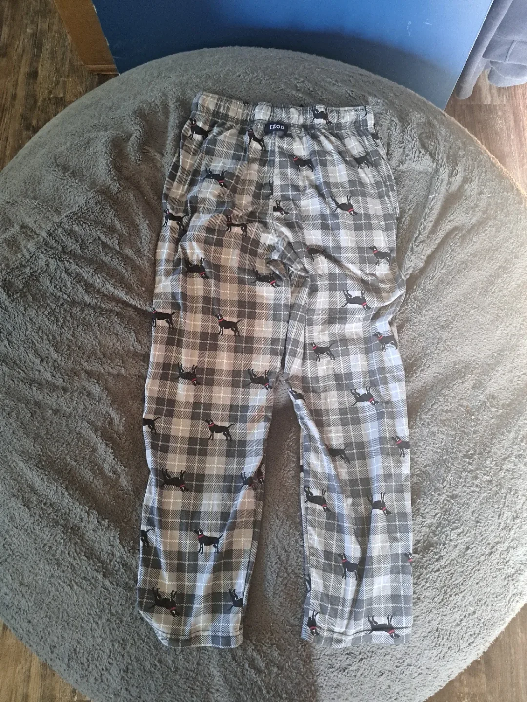 IZOD Plaid Dog Pajama Pants - photo 2