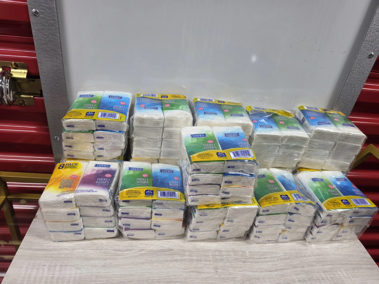 Lucky Pocket Tissues - 8 Pack