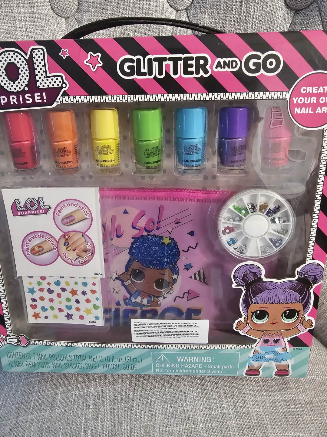 LOL Surprise Glitter and Go Nail Art Kit - photo 3