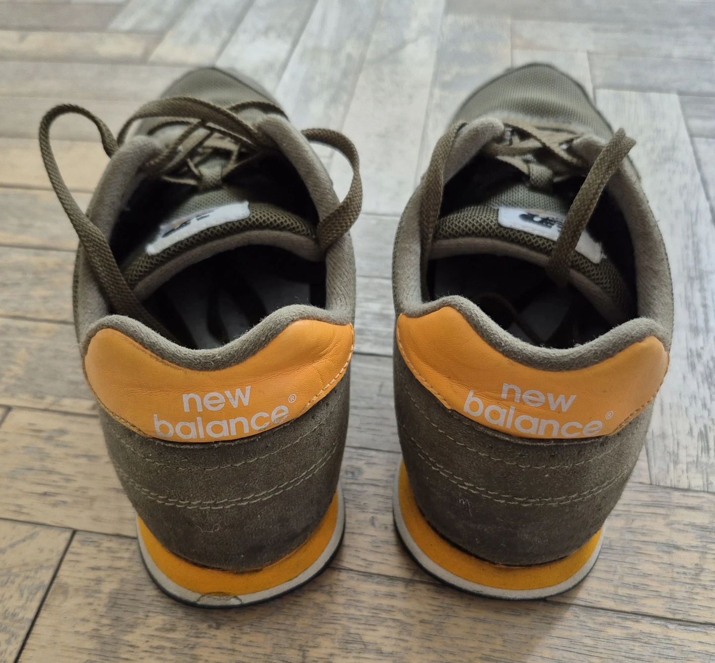 New Balance 373 Olive Orange Sneakers - photo 4
