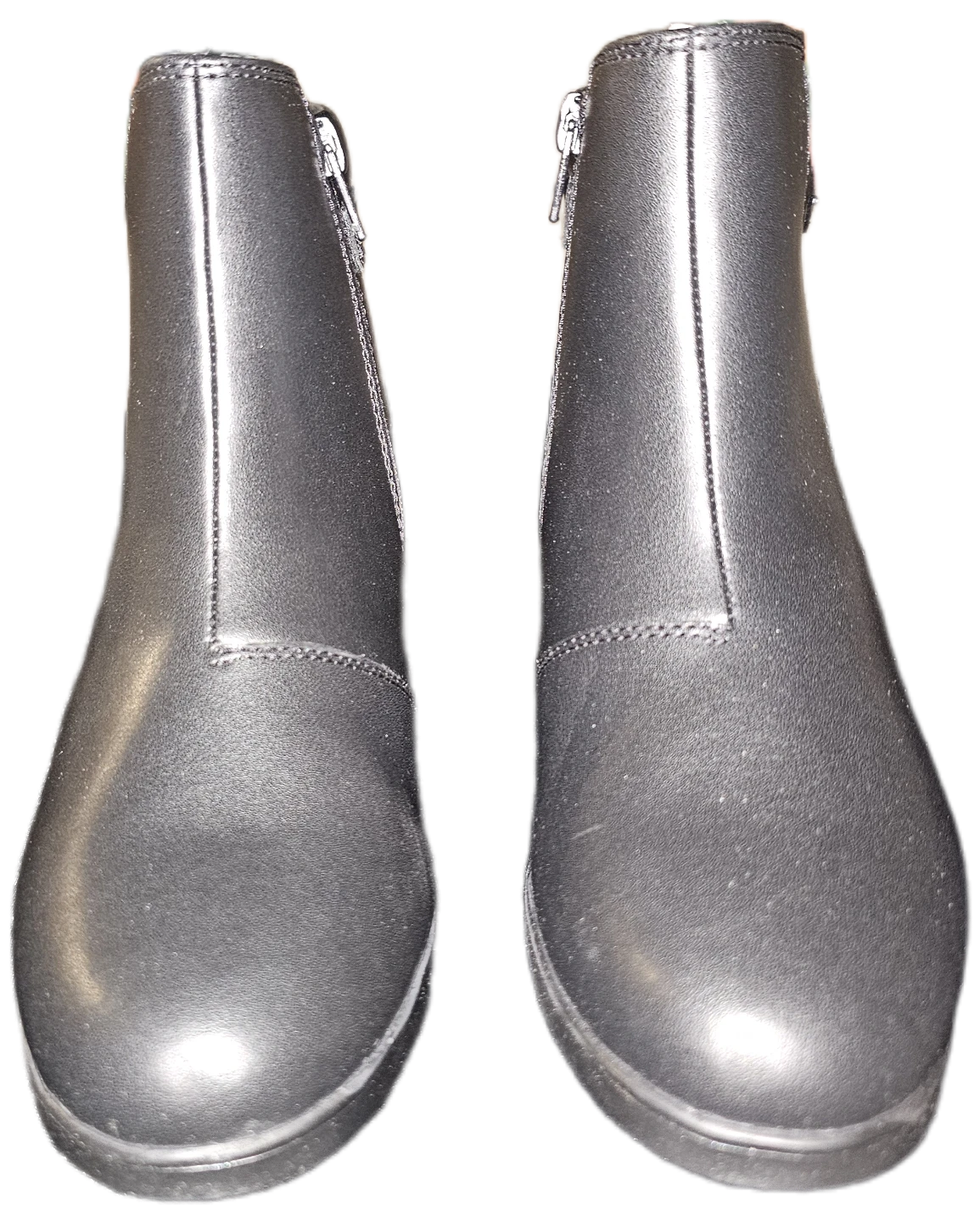 Clarks Black Leather Ankle Boots⚽️ - photo 2