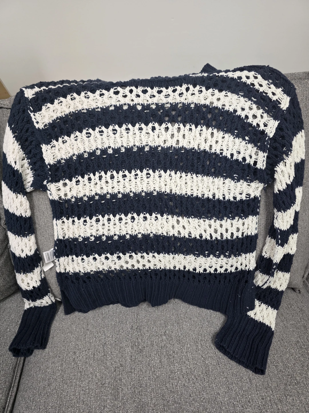 Striped Cropped Sweater