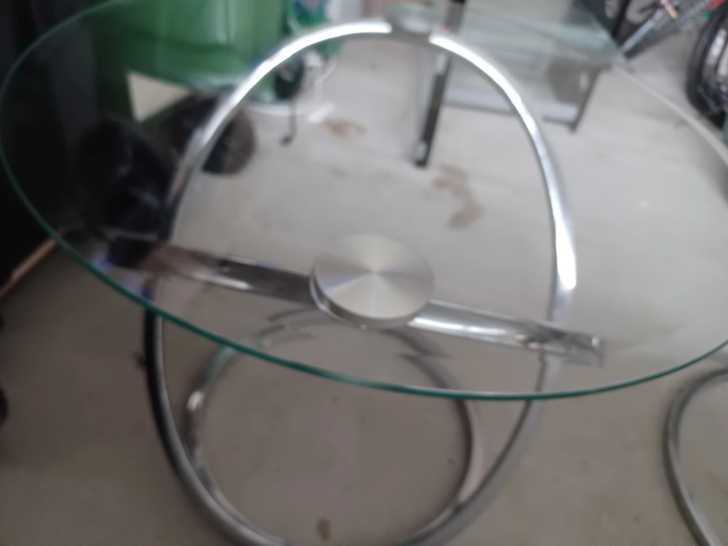 Glass and Chrome Nesting Tables - photo 4