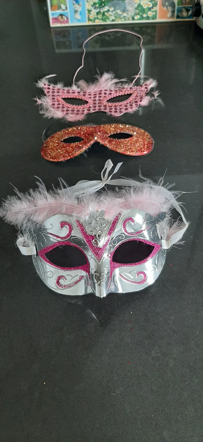 Set of 3 Masquerade Masks