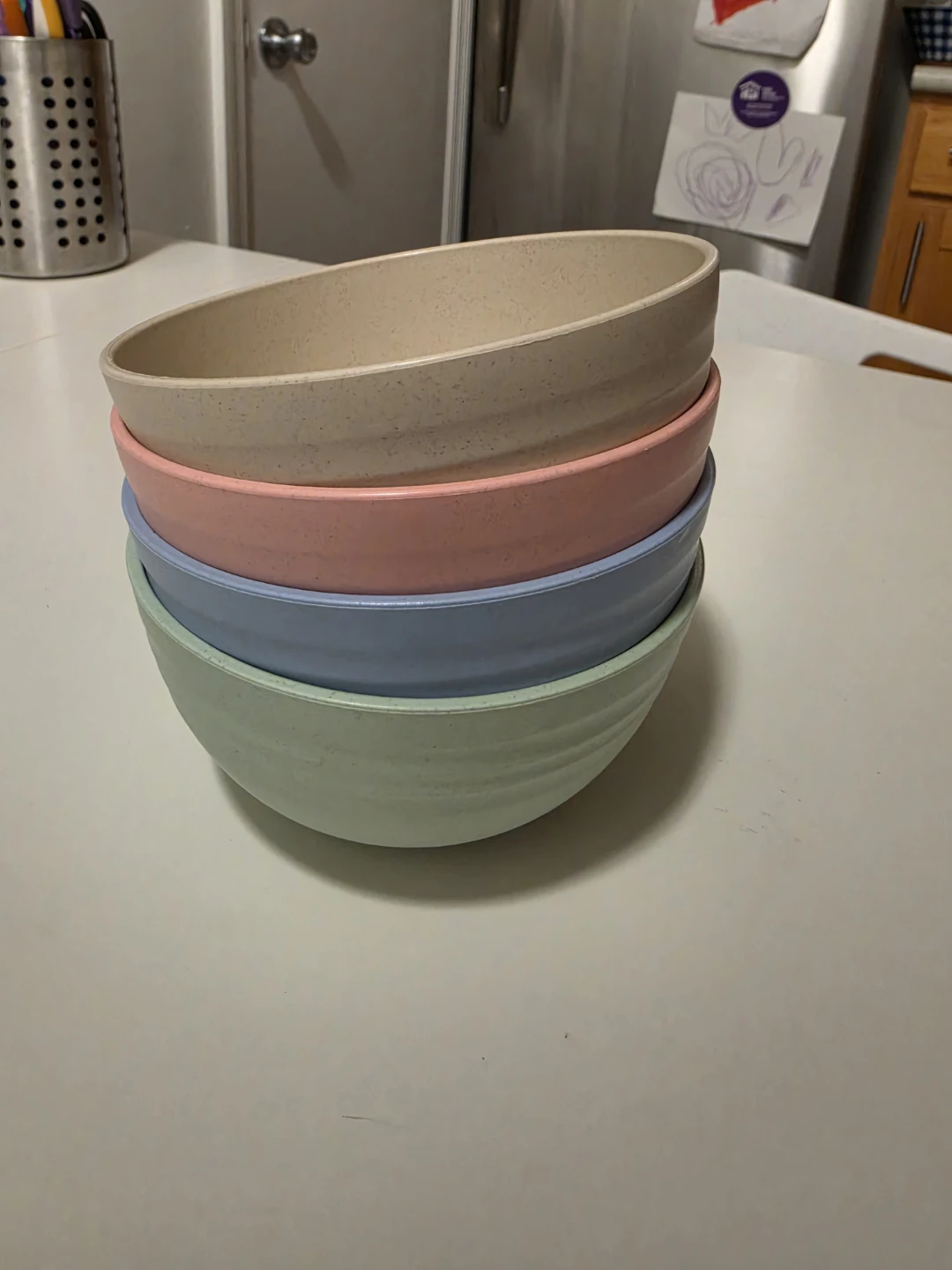 Set of 4 unbreakable bowls
