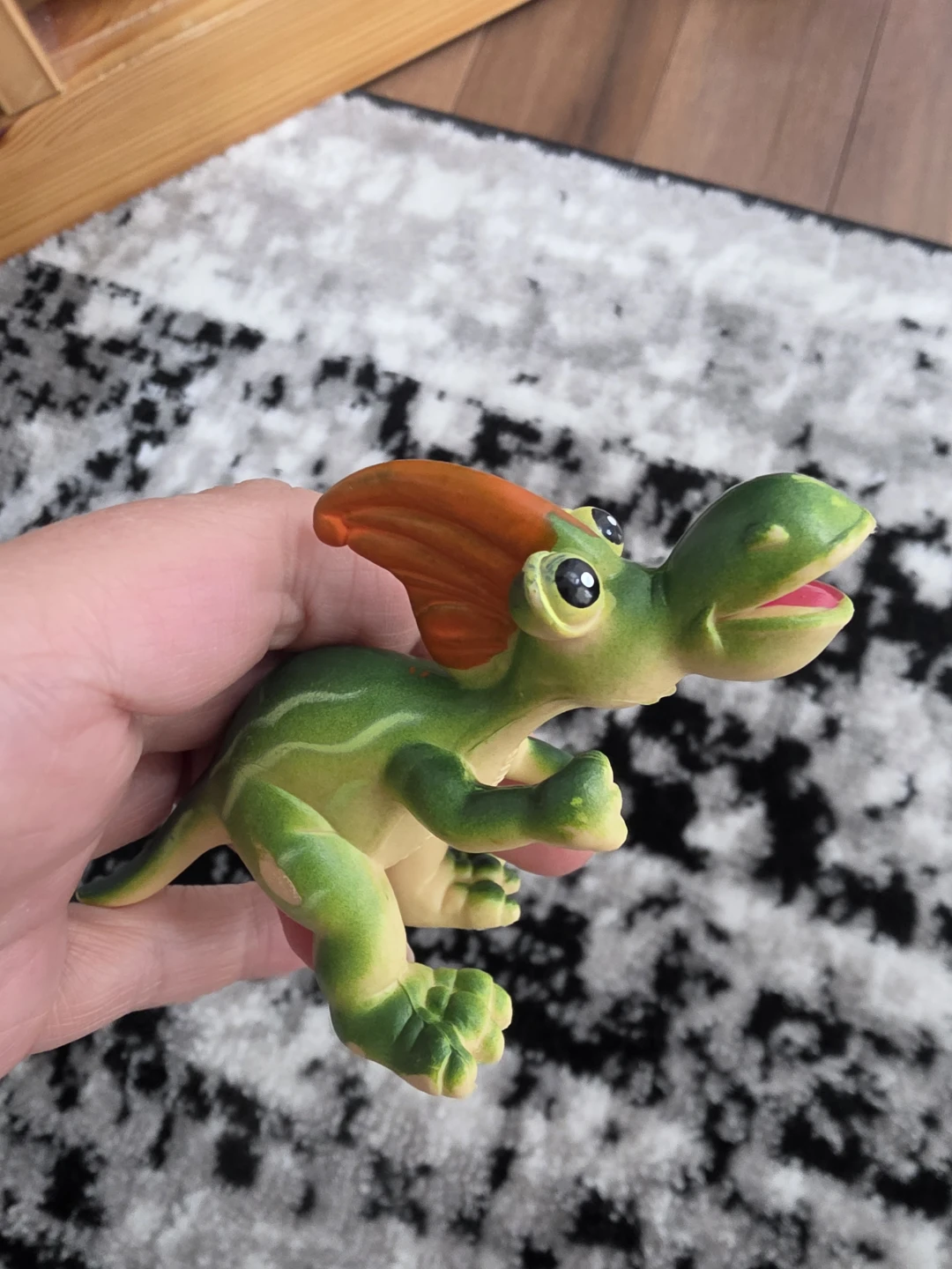 Green Dinosaur Toy Figure