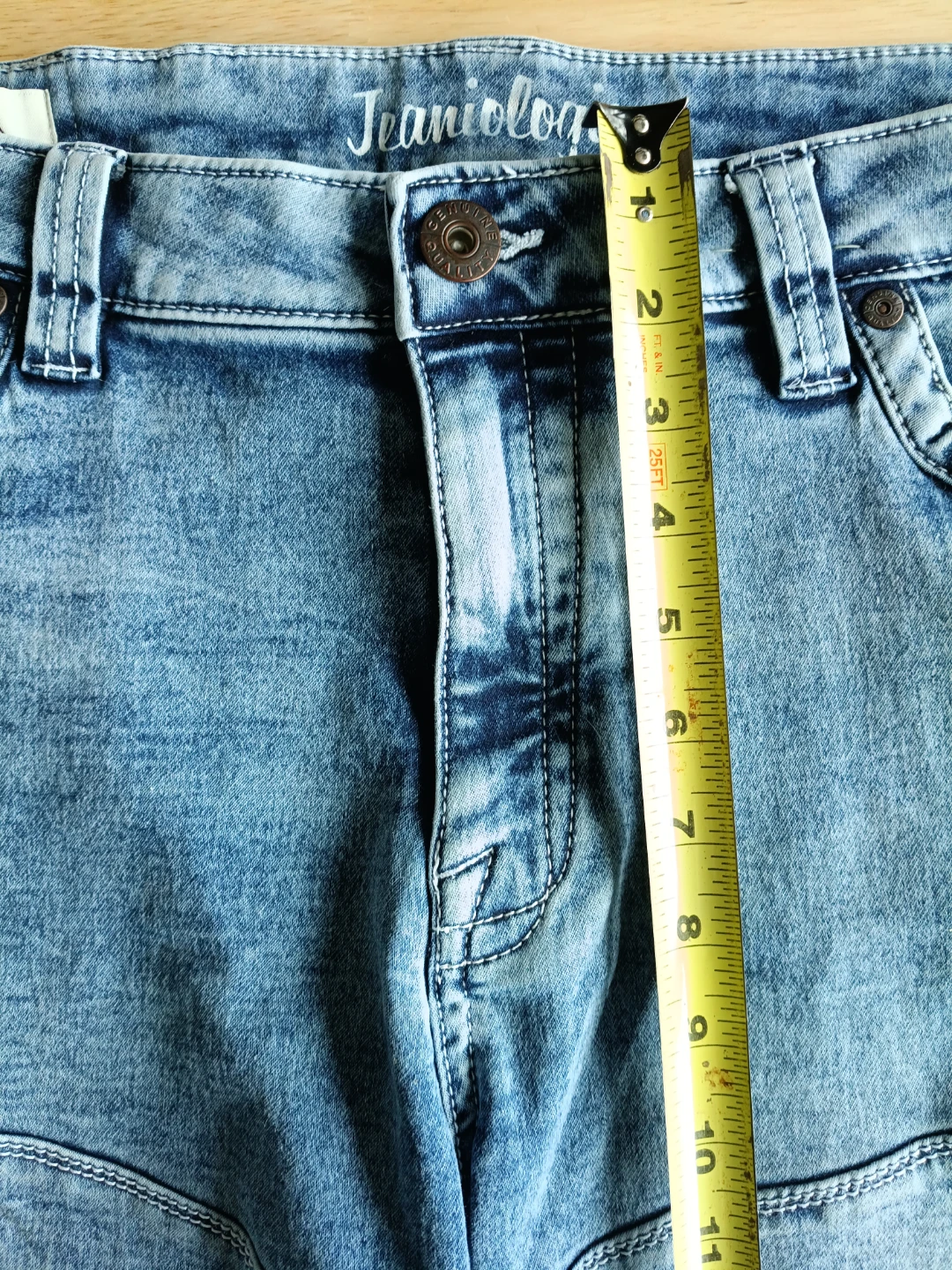 Jeanologie Denim Bermuda Shorts Size 34 - photo 4