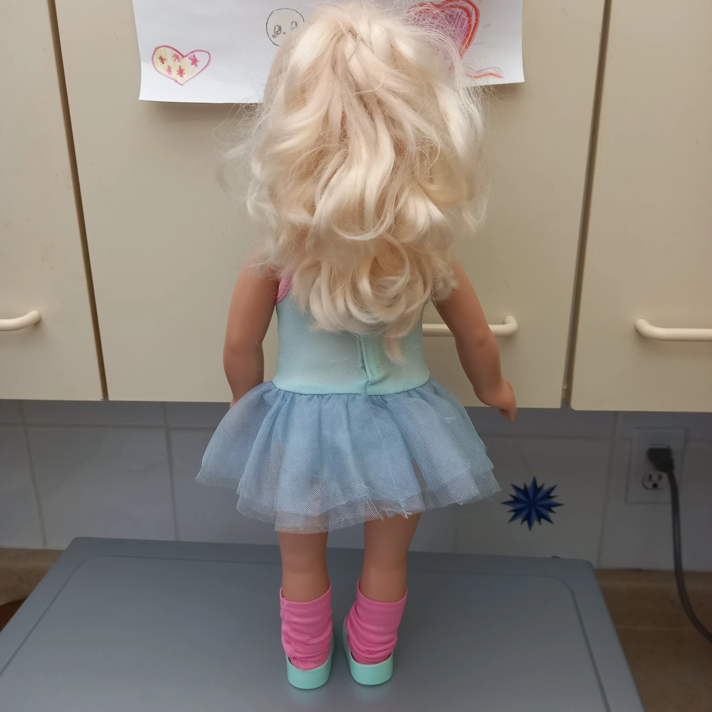 My Life As Estella. Posable 18-Inch Doll, Blonde Hair, Blue Eyes - photo 3