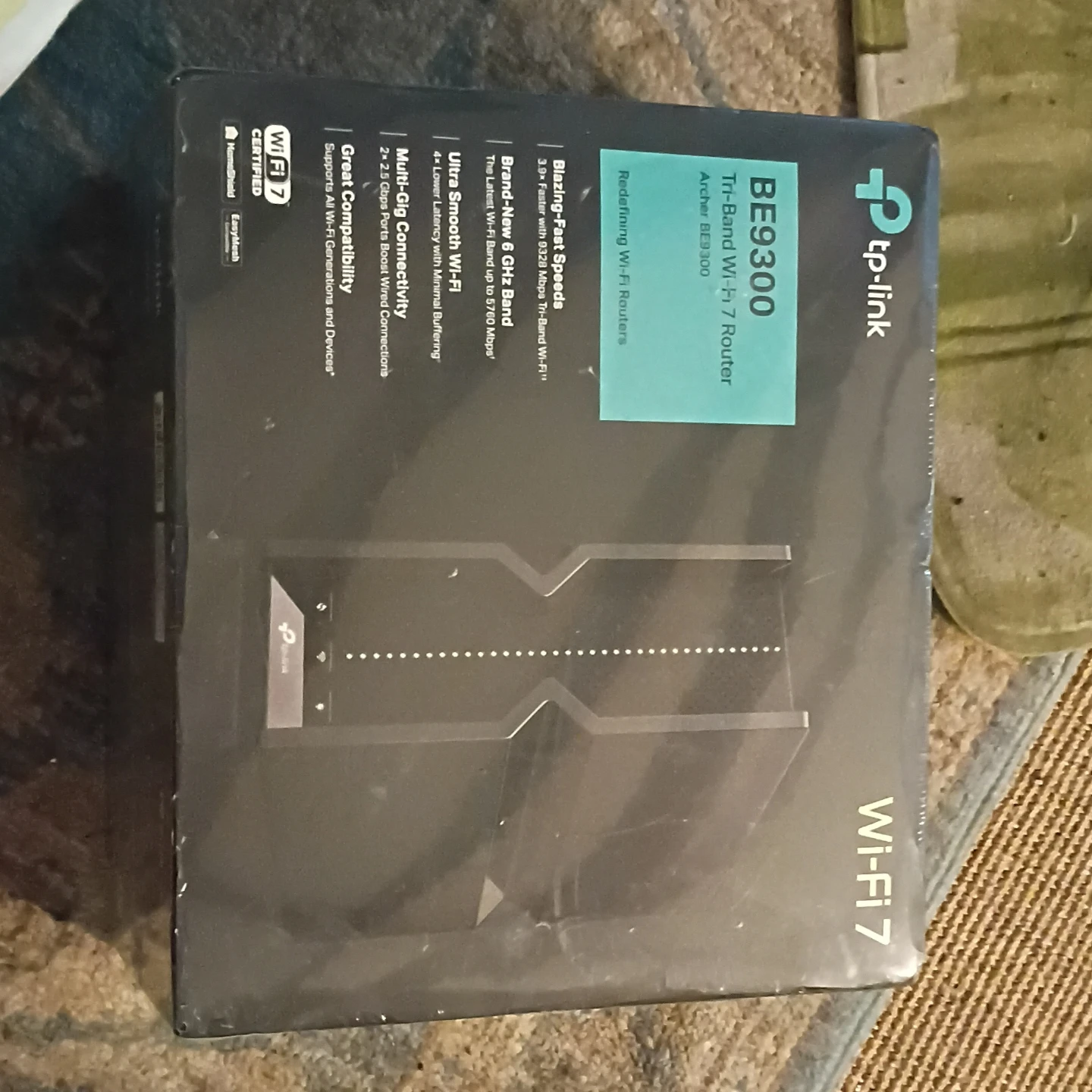 TP-Link BE9300 Tri-Band Wi-Fi 7 Router (Archer BE9300)