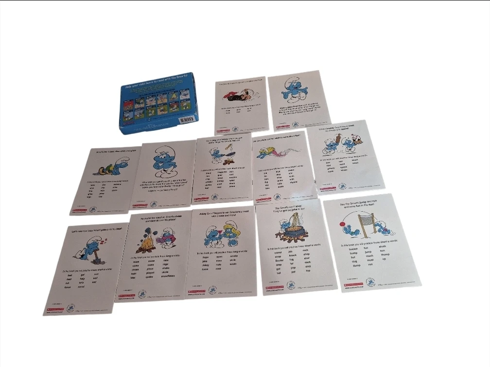 The Smurfs Phonics Fun Book Set with 10 Books & 2 Workbooks - photo 2