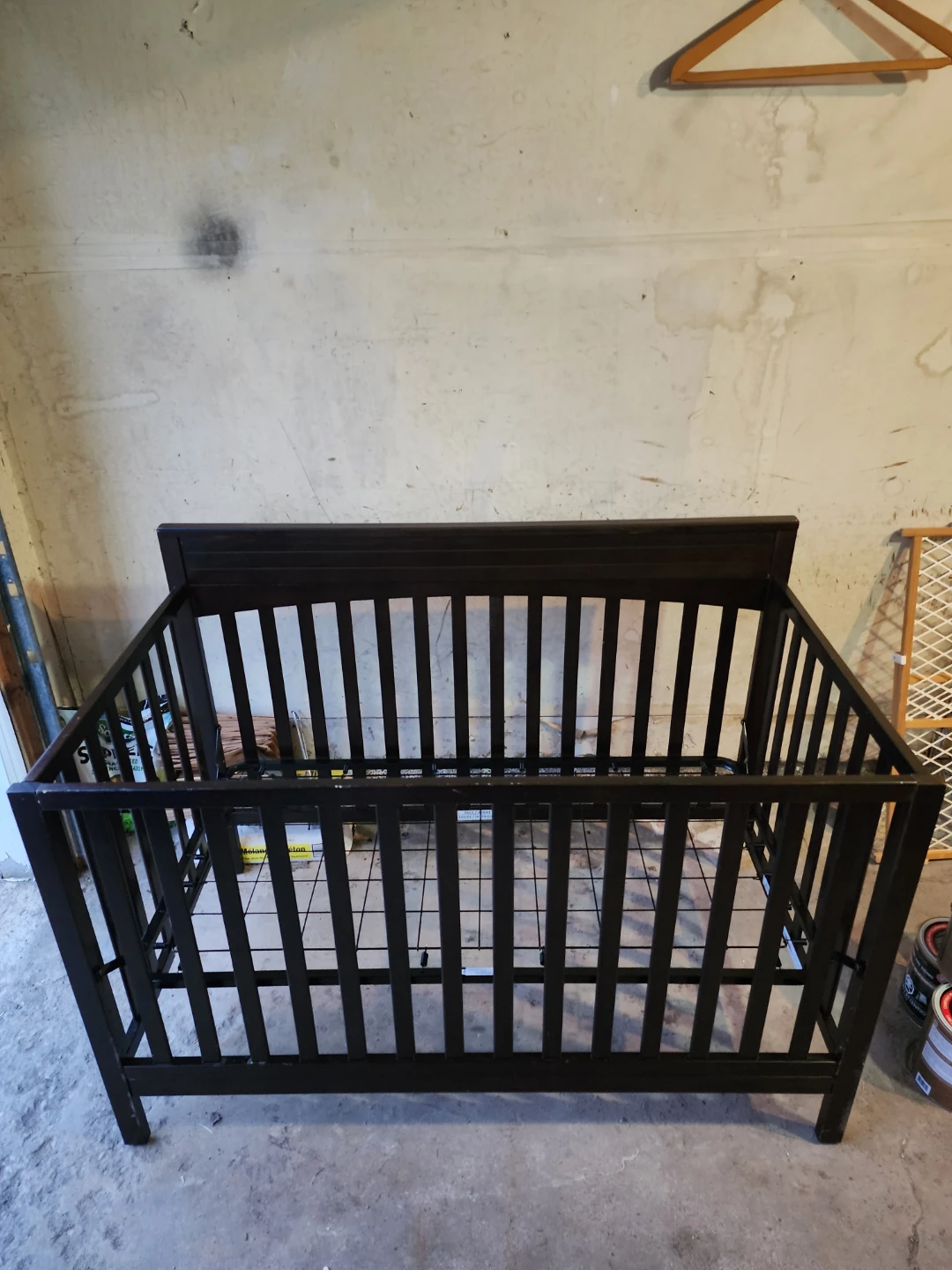 Dark Brown Crib