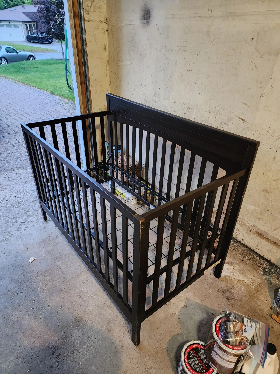 Dark Brown Crib - photo 2