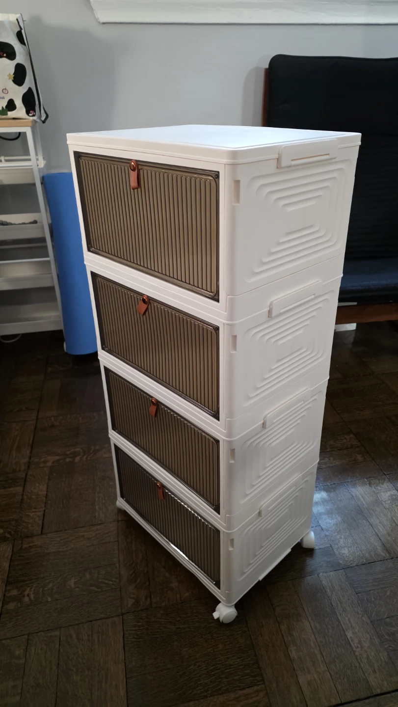 4-Drawer Plastic Storage Cabinet - photo 3