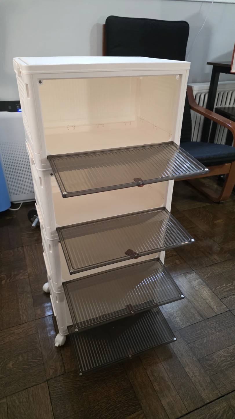 4-Drawer Plastic Storage Cabinet - photo 5